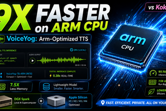 VoiceYog: Arm-optimized TTS for DGX Spark and Apple Silicon