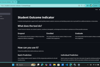 Student Outcome Indicator
