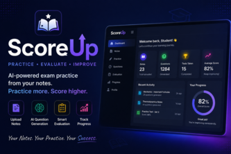 ScoreUp – AI Exam Practice & Evaluation