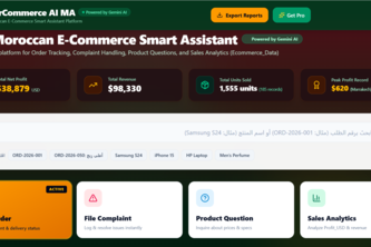 DarCommerce AI - Moroccan E-Commerce Smart Assistant
