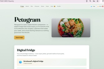  Petugram — Cook. Discover. Share. Waste Less.