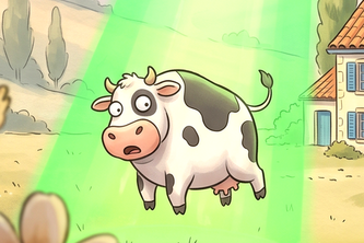 Cowsmic: Learn French Game