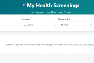 Health Screenings by Kadeon Thomas