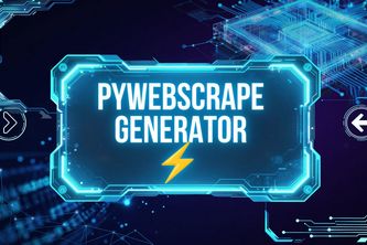 PyWebScrape Generator