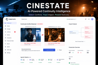 CINESTATE — AI Production Continuity OS
