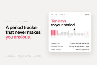 Sola: Period & Cycle Tracker