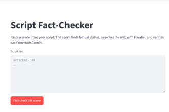 Script Fact-Checker