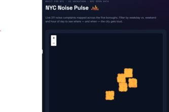 NYC Noise Map