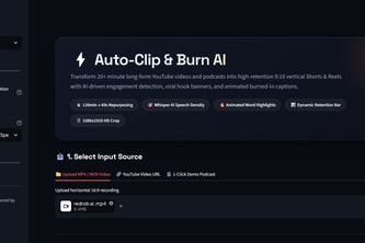 Auto-Clip & Burn AI