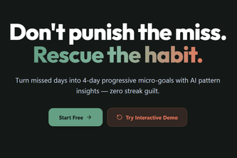 Habit Rescue