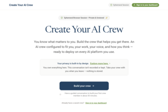 Create Your AI Crew