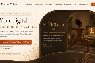 The Practice Village: Digital Community Center for Women