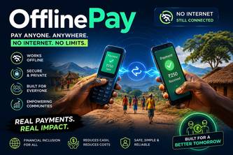 OfflinePay - digital transaction completely without internet