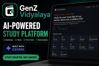 GenZ Vidyalaya — AI-Powered Learning for Every Student