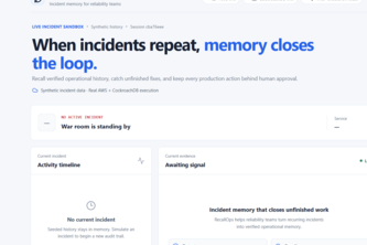RecallOps — Incident memory that closes unfinished work