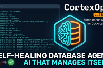 CortexOPS: AI agent for CockroachDB with memory.