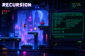 "Recursion" — A Genre-Shifting Browser Platformer