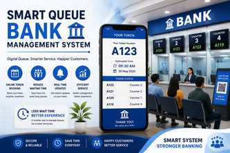 smart queue bank management system