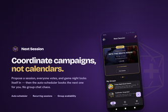 Next Session: Coordinate campaigns, not calendars