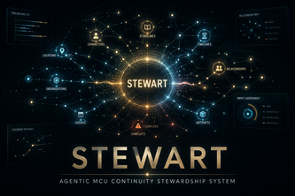 Stewart: An Agentic MCU Continuity Stewardship System