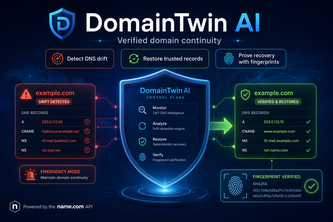 DomainTwin AI: Verified DNS Recovery