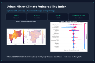 Urban Micro-Climate & Heat Island Vulnerability Index