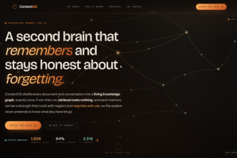ContextOS — Persistent Memory for AI Agents