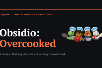 Track 2: Obsidio Overcooked