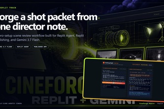 CineForge Replit: Director-to-Shot-Packet Studio