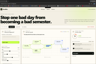 Breakline - Stop one bad day from becoming a bad semester.