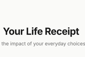Life Receipt
