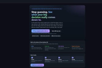 Aristotle - AI Decision Coach