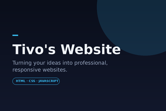 TIVO'S WEBSITE