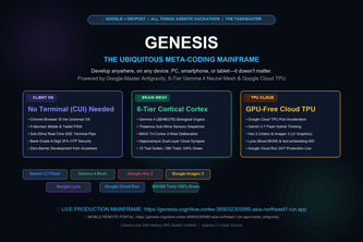 GENESIS: Autonomous Multimodal Meta-Agent Mainframe