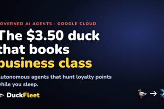 DuckFleet - governed points hunting agent fleet