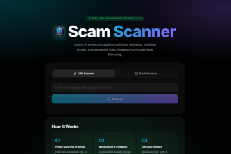 Scam Scanner