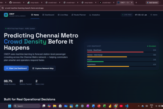 Chennai Metro Crowd Prediction System 