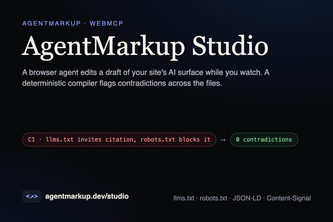 AgentMarkup Studio