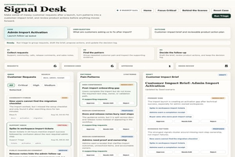 Signal Desk