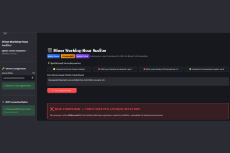 Minor Working-Hour Auditor