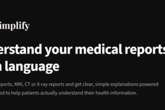 MediSimply - AI Medical Report Explainer