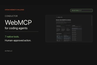 Conductor WebMCP