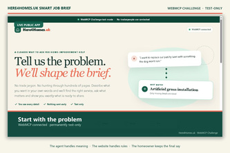 Here4Homes.uk Smart Job Brief