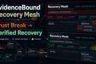 EvidenceBound Recovery Mesh