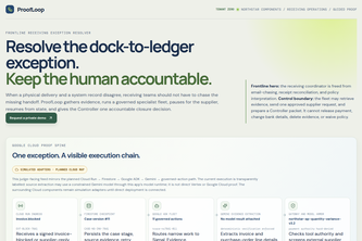 ProofLoop Multi-Agent Governance System