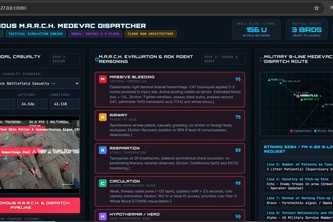 Autonomous M.A.R.C.H. Medevac Dispatcher