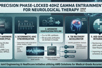 Phase-Locked 40Hz Gamma Entrainment for Neurological Therapy