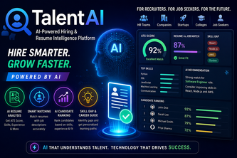 TalentAI – AI-Powered Hiring & Resume Intelligence Platform 