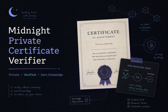 Midnight Private Certificate Verifier
