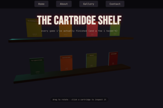 The Cartridge Shelf